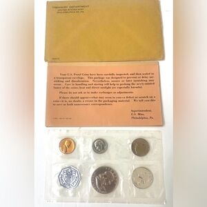 NEW SEALED 1962 US Mint 90% Silver Proof